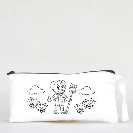 Boyanabilir Bez Kalemlik - Şirin Bahçıvan