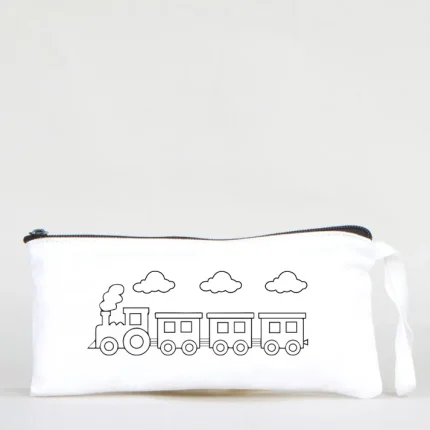 Boyanabilir Bez Kalemlik - Tren