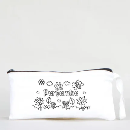 Boyanabilir Bez Kalemlik - Perşembe