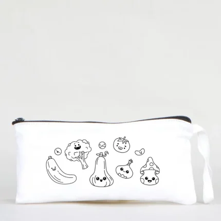 Boyanabilir Bez Kalemlik - Sebzeler